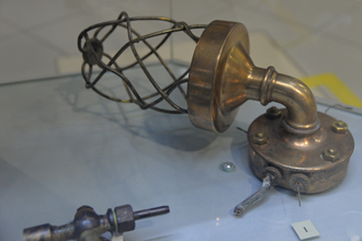 Палубный светильник. Английский шлюп, начало XX века, Музей истории Кронштадта