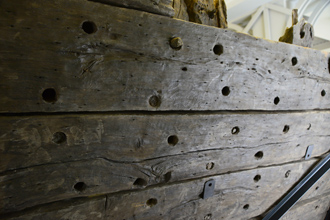 Днищевая часть линейного корабля 4-го ранга «Портсмут», Музей истории Кронштадта