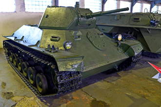 Опытный лёгкий танк Т-126СП, Центральный музей бронетанкового вооружения и техники