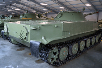 Лёгкий плавающий танк ПТ-76Б, Центральный музей бронетанкового вооружения и техники