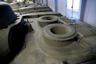 Опытный ракетный танк для испытаний ГТД «Объект 288» , Центральный музей бронетанкового вооружения и техники