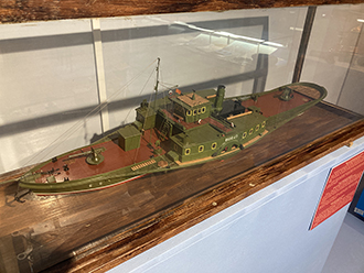 Модель вооружённого буксирного парохода «Ваня», Национальный музей Татарстана
