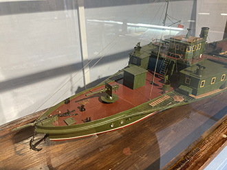 Модель вооружённого буксирного парохода «Ваня», Национальный музей Татарстана