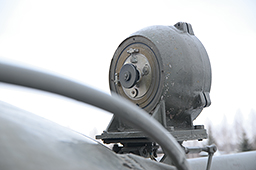 ИК-прожектор Л-2 на башне Т-62