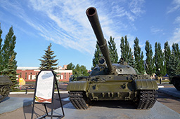 Т-62 с целым ИК-прожектором, Казань 