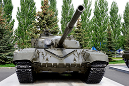 Т-72, обновлённый к 9 мая 2015 года, Парк Победы, г.Казань