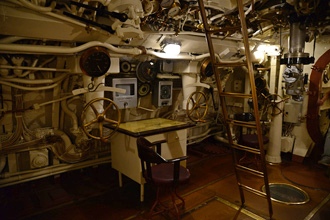 3 отсек — ЦП, Подводная лодка «Лембит», Морской музей Эстонии