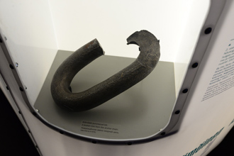 Порванное звено якорной цепи. Ледокол «Суур Тылль», Морской музей Эстонии