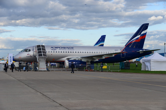 Superjet SSJ 100-95B, МАКС-2019