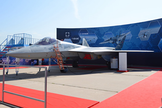 Комплексный натурный стенд Су-57, МАКС-2019