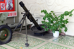 120-мм полковой миномёт образца 1938 года, музей военной истории Республики Беларусь