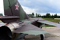 Истребитель-бомбардировщик МиГ-23МЛД, Историко-культурный комплекс «Линия Сталина»