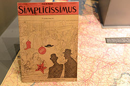 Simplicissimus – сатирический еженедельник, издававшийся в Германии с 4 апреля 1896 года по 13 сентября 1944 года, музей истории Великой Отечественной войны, Минск