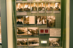 Стенд посвященный авиаполку «Нормандия-Неман», музей истории Великой Отечественной войны, Минск