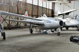 Як-17 (02, голубой), Центральный музей ВВС РФ, п.Монино