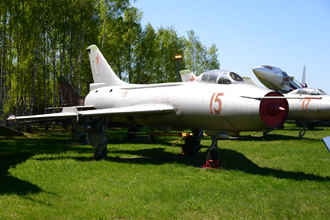 Су-7БКЛ (15, красный), Центральный музей ВВС РФ, п.Монино