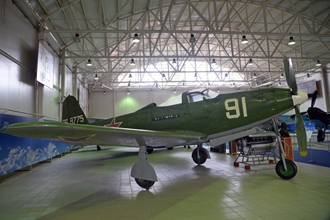 Истребитель-бомбардировщик Bell P-63 Kingcobra, Центральный музей ВВС РФ, п.Монино