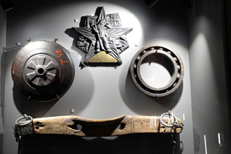 Подшипник из американского танка - использовался в турбине ГЭС «Победа Октября», Музей современной истории России