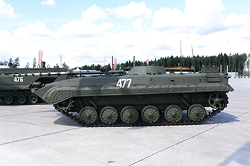 Командно-штабная машина БМП-1КШ, парк «Патриот»