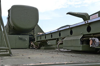 Транспортно-пусковая установка 61КН.20 комплекса «Строй-ПД», парк «Патриот»