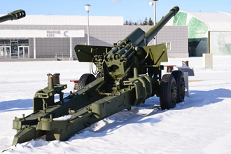 152-мм буксируемая пушка 2А36 «Гиацинт-Б», парк «Патриот»
