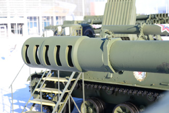 152-мм армейская самоходная пушка 2С5 «Гиацинт-С», парк «Патриот»