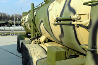 Пусковая установка СПУ-35Б берегового противокорабельного комплекса «Редут», парк «Патриот»