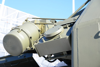 Машина боевого управления 15В167 ракетного комплекса 15П158 «Тополь». Территория Конгрессно-выставочного центра «Патриот»
