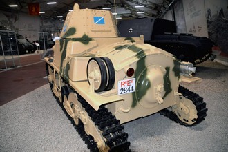 Лёгкий танк Fiat L6/40, парк «Патриот»