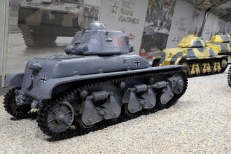Французский лёгкий танк сопровождения Renault R35, парк «Патриот»