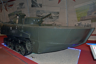 Японский плавающий танк тип 2 «Ка-Ми», парк «Патриот»