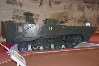 Японский плавающий танк тип 2 «Ка-Ми», парк «Патриот»