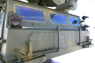 Самоходная пусковая установка 9А83 из состава ЗРК С-300В, парк «Патриот»