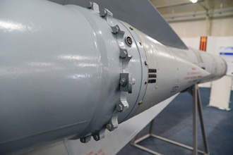 Зенитная управляемая ракета 5В28 из состава ЗРК С-200В, парк «Патриот»