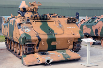 Боевая машина пехоты ACV-15. Экспозиция, посвящённая локальному конфликту в Сирии, парк «Патриот»