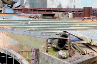 Чехословацкая боевая машина пехоты BVP-1. Экспозиция, посвящённая локальному конфликту в Сирии, парк «Патриот»