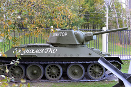 Т-34, Открытая площадка Центрального музея Великой Отечественной войны