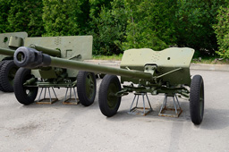 Советская опытная 57-мм противотанковая пушка ЛБ-3, Открытая площадка Центрального музея Великой Отечественной войны