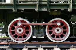 Железнодорожный артиллерийский транспортёр ТМ-3-12, Открытая площадка Центрального музея Великой Отечественной войны