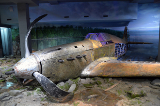 Истребитель Як-1, экспозиция «Соколы России», Музей техники Вадима Задорожного