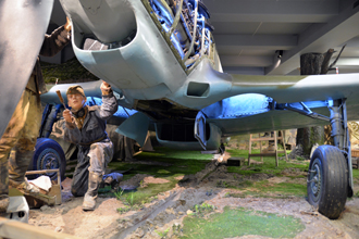 Истребитель Як-9, экспозиция «Соколы России», Музей техники Вадима Задорожного