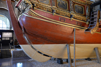 Реплика испанской галеры «Real», Морской музей Барселоны