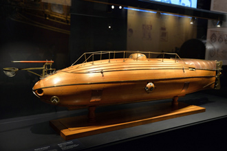 Модель подводной лодки «Ictineo II», Морской музей Барселоны