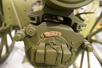 114-мм (45-линейная) английская гаубица образца 1910 года, Музей отечественной военной истории в Падиково
