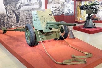 45-мм противотанковая пушка образца 1937 года (53-К), Музей отечественной военной истории в Падиково
