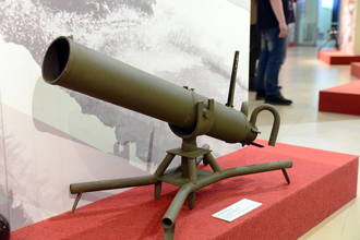 125-мм ампуломёт образца 1941 года , Музей отечественной военной истории в Падиково