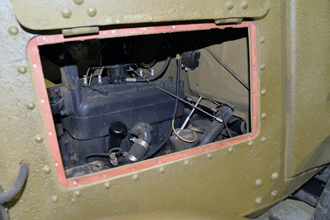 Средний бронеавтомобиль БА-6, Музей отечественной военной истории в Падиково