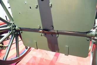 7,62-мм станковый пулемёт Максима обр.1905 года на колёсном лафете крепостного типа обр.1895 года, Музей отечественной военной истории в Падиково