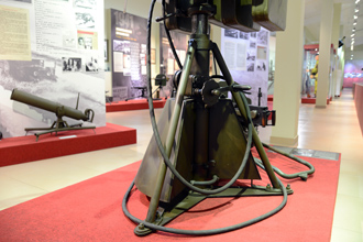 Счетверённая зенитная пулемётная установка М-4 , Музей отечественной военной истории в Падиково