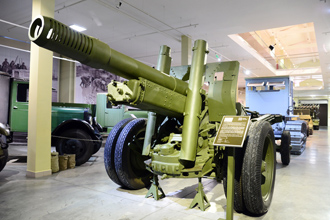 152-мм гаубица-пушка МЛ-20 образца 1937 года, Музей отечественной военной истории в Падиково